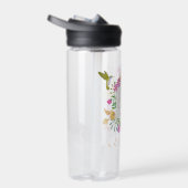 Monogramm des Blumengartens Trinkflasche (Rechts)