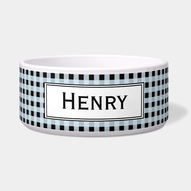 Monogramm des Büffel-Karo-| Napf (Vorderseite)