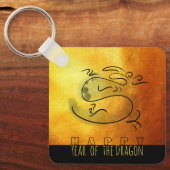 Monogramm des chinesischen und vietnamesischen Hol Schlüsselanhänger (Vorderseite)