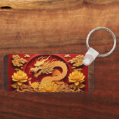 Monogramm des chinesischen und vietnamesischen Hol Schlüsselanhänger (Vorderseite)