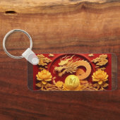 Monogramm des chinesischen und vietnamesischen Hol Schlüsselanhänger (Rückseite)