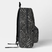 Monogramm des Embossed Metal Shield ID139 Bedruckter Rucksack (Links)