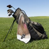 Monogramm des Fotos Golfhandtuch (Gras)