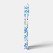 Monogramm des geometrischen Eisgitters Case-Mate iPhone Hülle (Rückseite / Rechts)