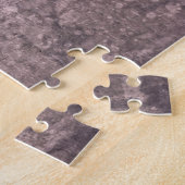 Monogramm des gestrichelten Herzens personalisiere Puzzle (Seite)