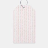 Monogramm des grandmillennialen Wappen | Bridal Geschenkanhänger (Rückseite)