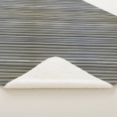 Monogramm des grauen Smokey-Monochromatischen Diag Sherpadecke (3/4)