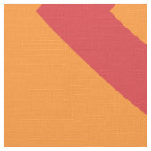 Monogramm des hellen roten Herzens Stoff (Nahaufnahme)