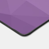 Monogramm des lila Lavendelmusters Schreibtischunterlage (Ecke)