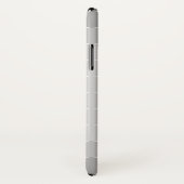 Monogramm des modernen grauen Kreises Case-Mate iPhone Hülle (Hinten/Rechts)