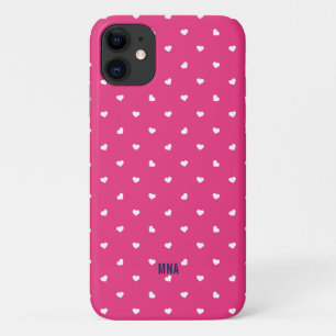 Monogramm des Musters für das Muster niedliches Ho Case-Mate iPhone Hülle
