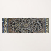 Monogramm des Orientteppichs - Personalisiert Yogamatte (Rückseite (Horizontal))