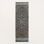 Monogramm des Orientteppichs - Personalisiert Yogamatte (Rückseite)