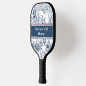 Monogramm des personalisierten Gurtballons Pickleball Schläger (Links)