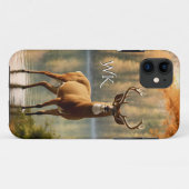 Monogramm des phantastischen 12-Punkte-Bucks Case-Mate iPhone Hülle (Rückseite (Horizontal))