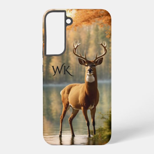 Monogramm des phantastischen 12-Punkte-Bucks Samsung Galaxy Hülle (Rückseite)