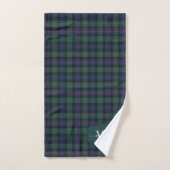 Monogramm des schottischen Clans Murray of Atholl  Badhandtuch Set (Handtuch)