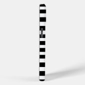 Monogramm des schwarzen und weißen Pinguins Case-Mate iPhone Hülle (Rückseite / Rechts)