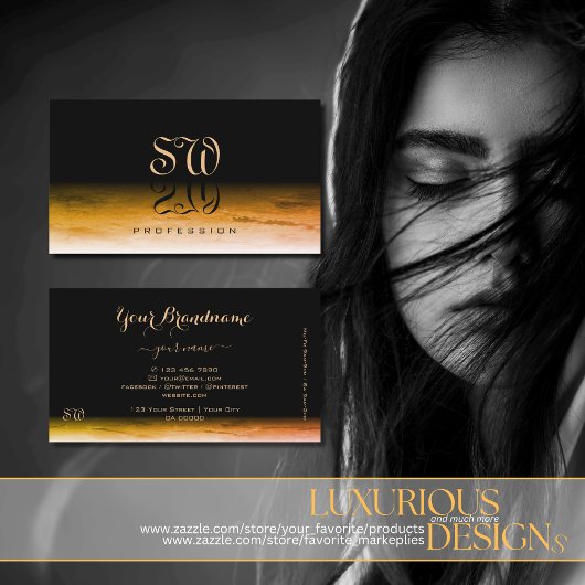 Monogramm des Shadow-Schriftartes des Musters "Sch Visitenkarte