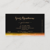 Monogramm des Shadow-Schriftartes des Musters "Sch Visitenkarte (Rückseite)