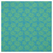 Monogramm des Starfish-Mengen-Muster-| Stoff (Muster)