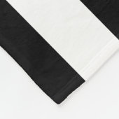 Monogramm des Thin-Yellow-Line-Flags Fleecedecke (Ecke)