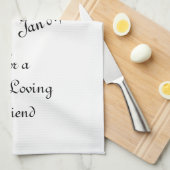 Monogramm des Totenkopfes Geschirrtuch (Viertel Falte)