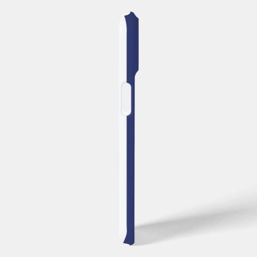 Monogramm des traditionellen dunkelblauen und weiß Case-Mate iPhone hülle (Rückseite / Rechts)