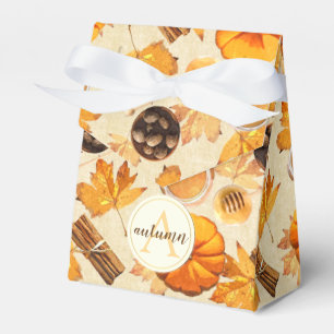 Monogramm des Vintagen Lichts der Wasserfarbe Geschenkschachtel