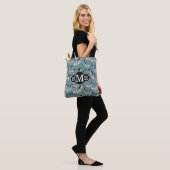 Monogramm des Zebra-Muster-| Tasche (Am Model)