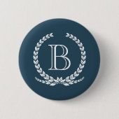 Monogramm-Design Button (Vorderseite)