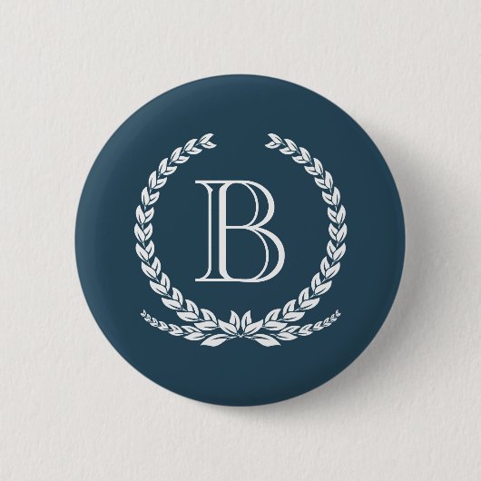 Monogramm-Design Button (Vorderseite)