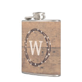 Monogramm-Design Flachmann (Links)