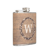 Monogramm-Design Flachmann (Rechts)