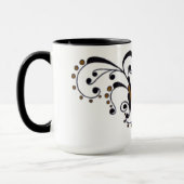 Monogramm Design fügen Sie Ihren Initial/Namen/etc Tasse (Links)