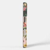 Monogramm-Design für tropische Blume Case-Mate iPhone Hülle (Rückseite / Rechts)