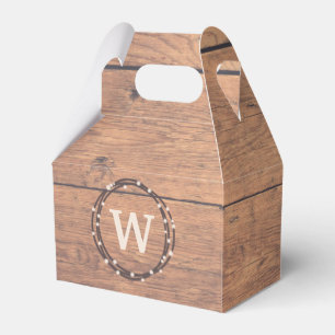 Monogramm-Design Geschenkschachtel