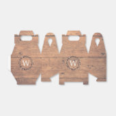 Monogramm-Design Geschenkschachtel (Ungefaltet)