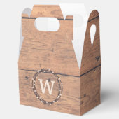 Monogramm-Design Geschenkschachtel (Geöffnet)
