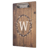 Monogramm-Design Klemmbrett (Links)