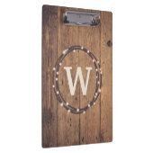 Monogramm-Design Klemmbrett (Rechts)