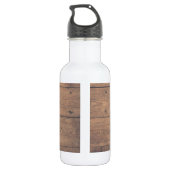 Monogramm-Design Trinkflasche (Rückseite)