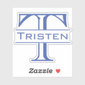 Monogramm Die Custom Personalisiert Aufkleber schn (Blatt)
