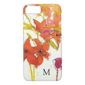 Monogramm | die Pflaume von Patty Case-Mate iPhone Hülle (Rückseite)