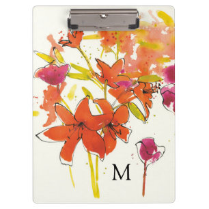 Monogramm   die Pflaume von Patty Klemmbrett