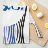Monogramm dieses lustige Handtuch (Viertel Falte)