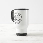 Monogramm Doctor Travel Reisebecher (Vorderseite Links)