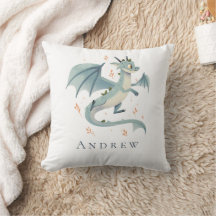 Monogramm-Drache-Jungen-Schlafzimmer-Kinderzimmer