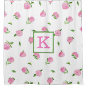 Monogramm Duschvorhang (Vorderseite)