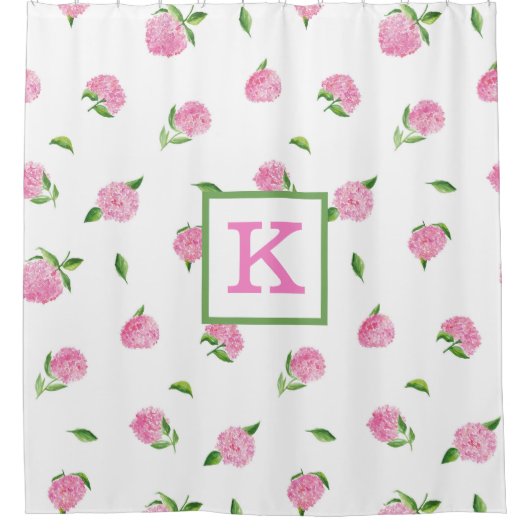 Monogramm Duschvorhang (Vorderseite)